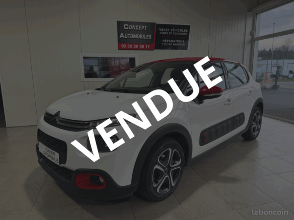 C3 1.2l 82 cv shine avec seulement 45000 kms